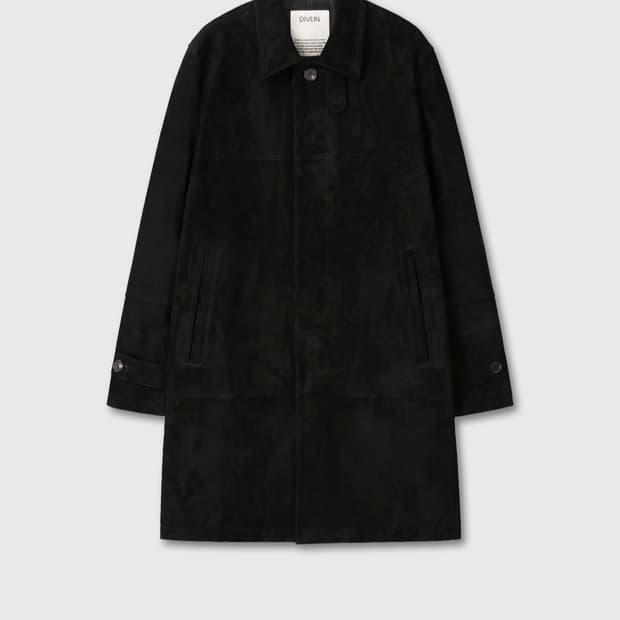 (구매) 다이브인 INDIA GOAT SUEDE CAR COAT