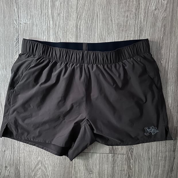 (m) 포탈 러닝 portal 마카 쇼츠 브라운