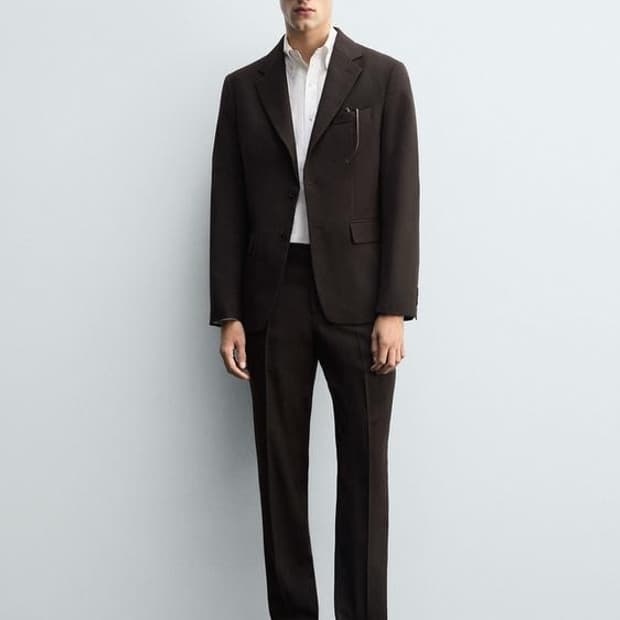 자라 오리진 수트 팬츠 