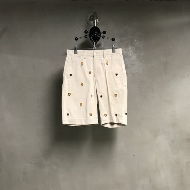 폴로 랄프로렌 멀티 자수 치노 반바지 베이지 28(W)