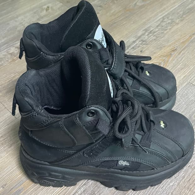 버팔로 런던 하이탑 플랫폼 스니커즈 39