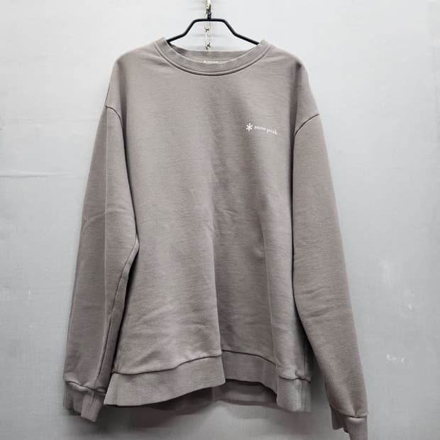 스노우피크 백 빅로고 맨투맨 100(XL)