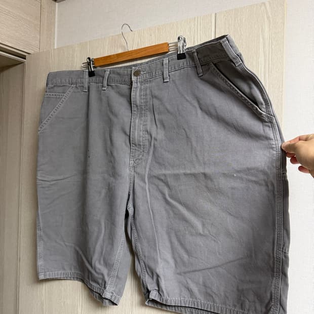 칼하트 워크웨어 카펜터 쇼츠 (그레이)