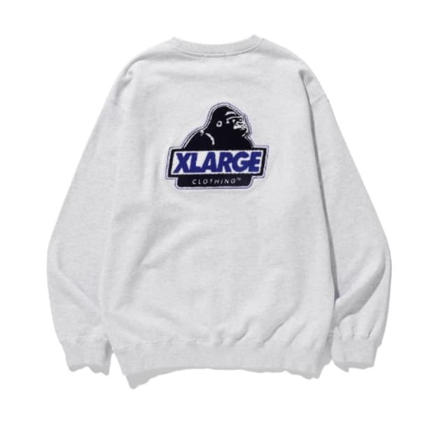 엑스라지 크루넥 애쉬 그레이