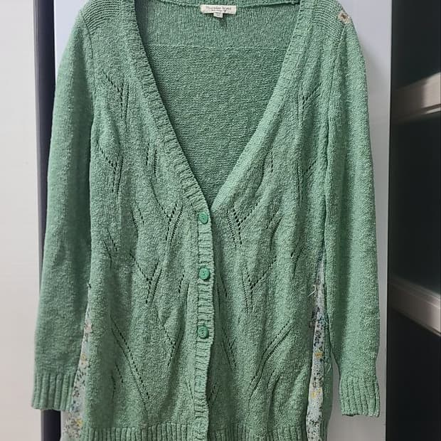 Thursday Island 그린 가디건 S