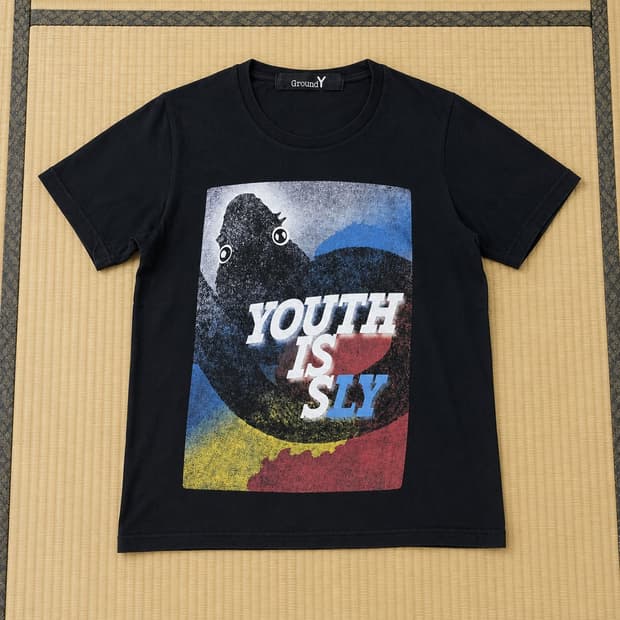Ground Y YOUTH IS SLY T-SHIRT 