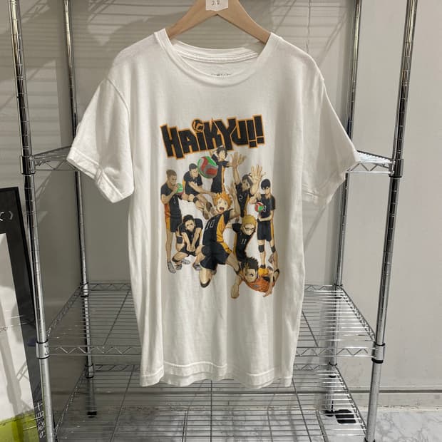 하이큐 오피셜 애니메이션 티셔츠
