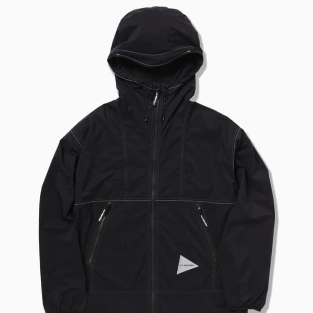 앤드원더 퍼텍스 윈드 자켓 블랙 XL 새상품