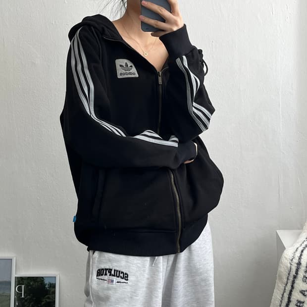 XxxL)아디다스후드집업 A0892