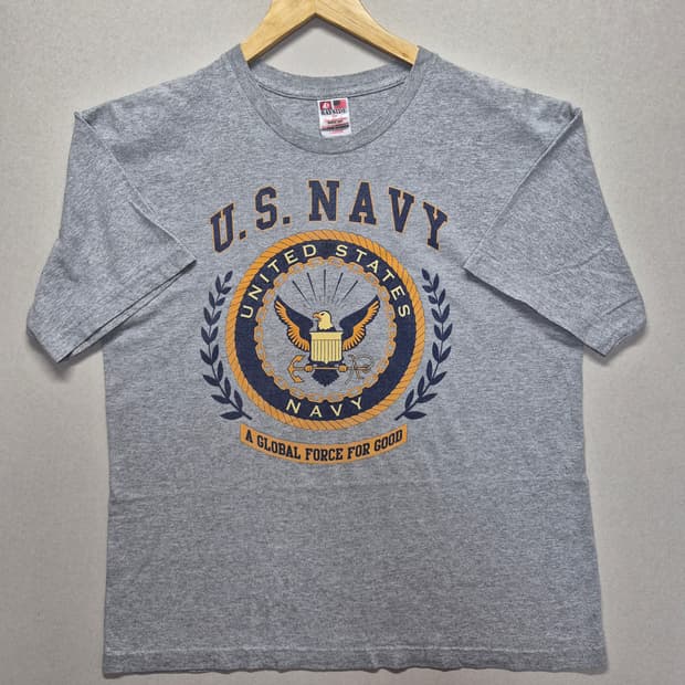 [L] 00s US Made NAVY -24