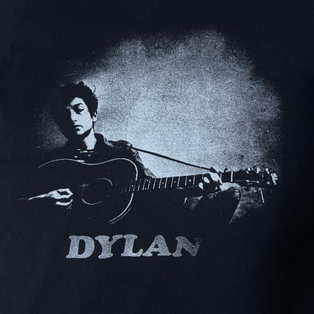 2014 소니 뮤직 밥 딜런 티셔츠 포크 록