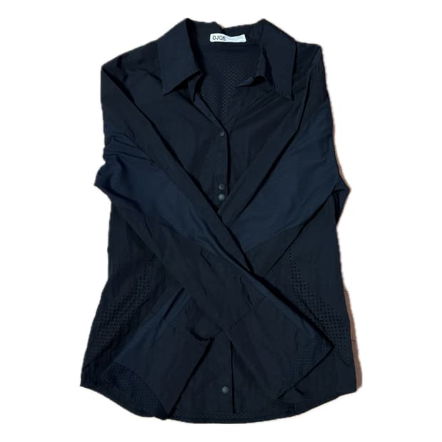 [오호스 OJOS] 오호스 AIRY DOUBLE SNAP SHIRT