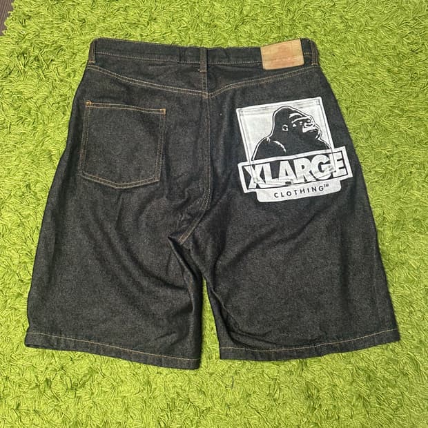 Xlarge 엑스라지 버뮤다 데님 인디고