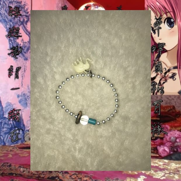 오리엔탈 핸드메이드 빈티지 팔찌 동양풍 악세사리 