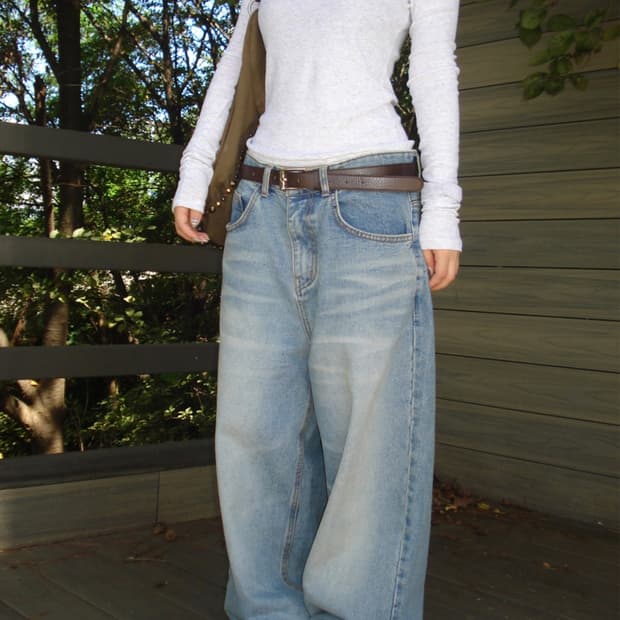 ourcabinet temp denim pants