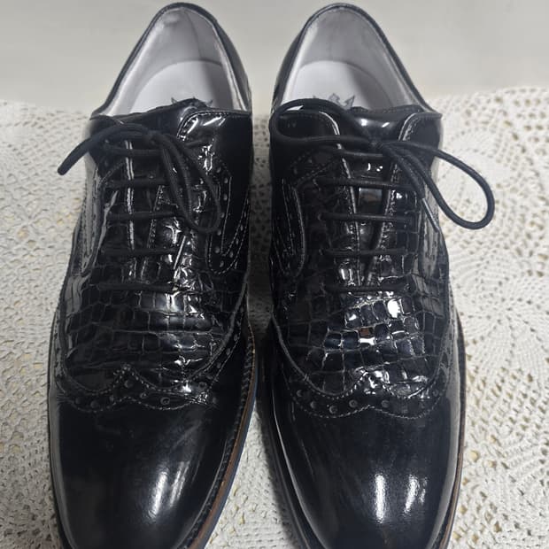 람다 골프화 비테세 블랙 명품 클래식 42