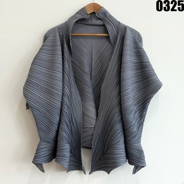 이세이 미야케 플리츠 오픈형 자켓 F 