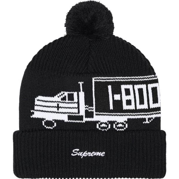 Supreme 18 휠러 비니 블랙