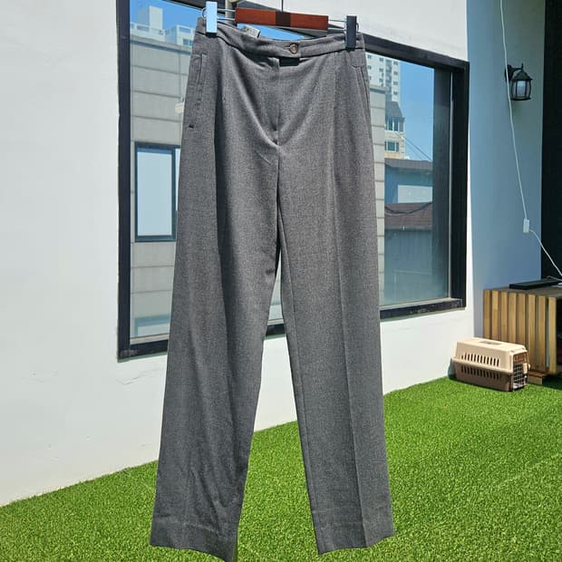 버버리 울 슬랙스