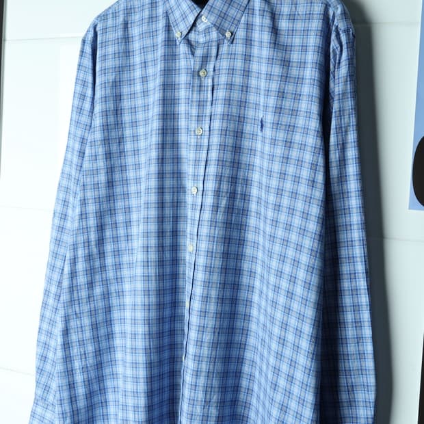(XL-2XL) 폴로 랄프로렌 셔츠 남방 USA 잔체크-H3H33995