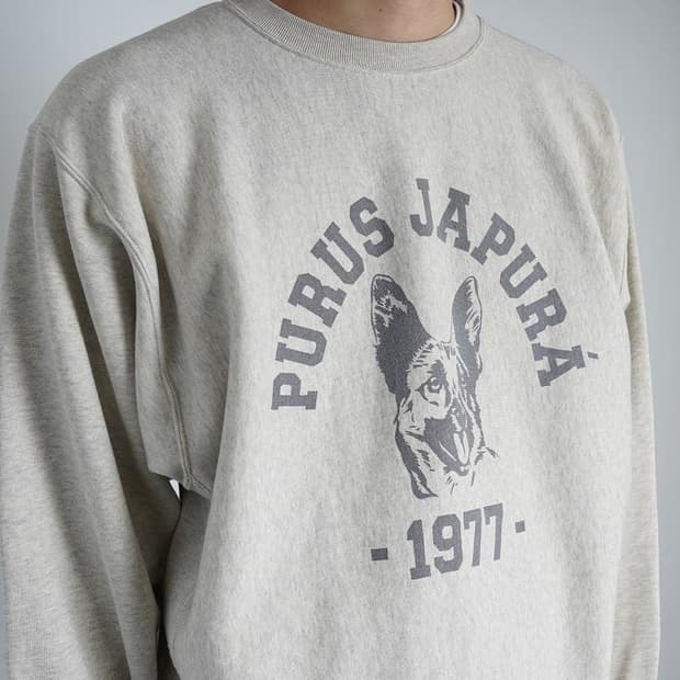 시오타 / 수빈코튼 프린티드 스웻셔츠 / 4 사이즈