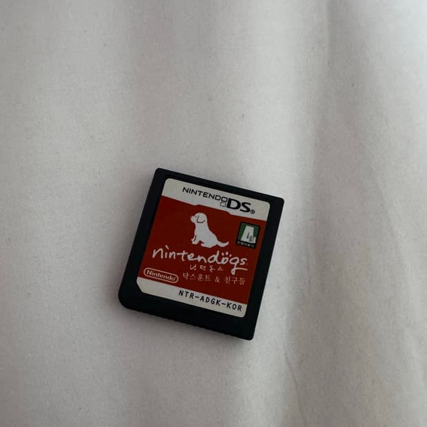 닌텐도 DS 닌텐독스 닥스훈트&친구들 칩