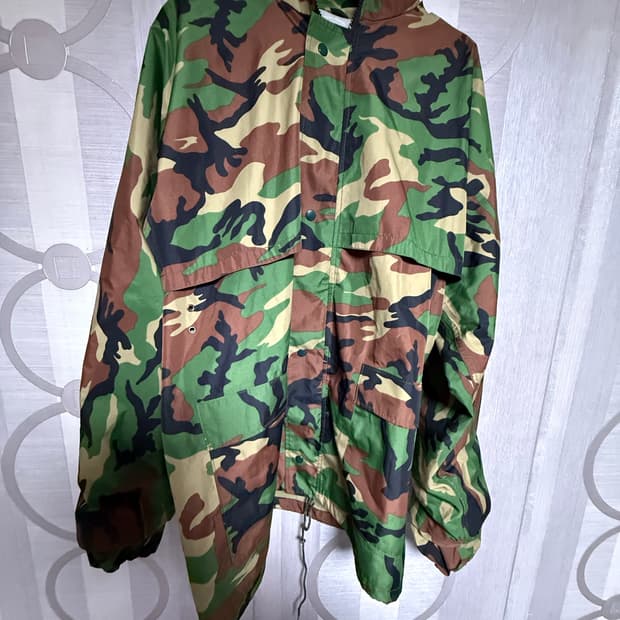 밀리터리 구형 우비