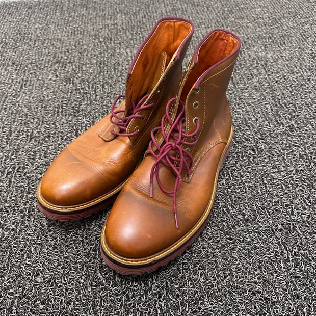 Danner 대너 6홀 플레인 부츠 브라운 260사이즈