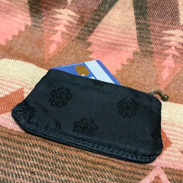 Chrome Hearts  크롬하츠 대거 폰트 카드지갑.