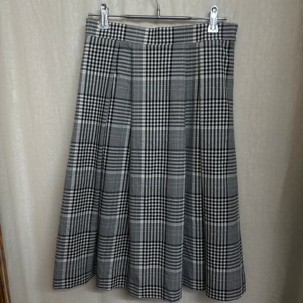 gallery visconti check skirt