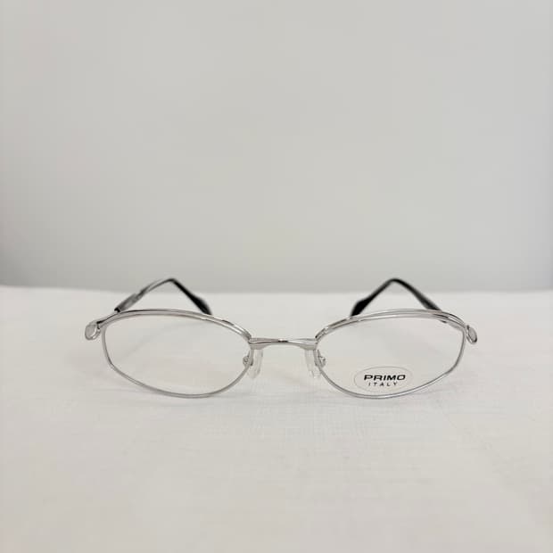 PRIMO 실버 오벌 빈티지 안경