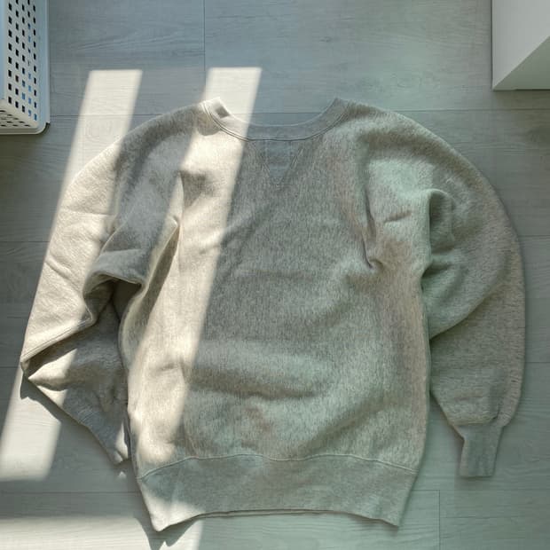 챔피온 트루 투 아카이브 1st 페이턴트 스웻셔츠 L