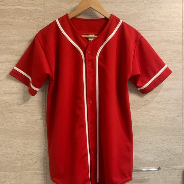 80‘s 베이스볼셔츠 made in USA XS