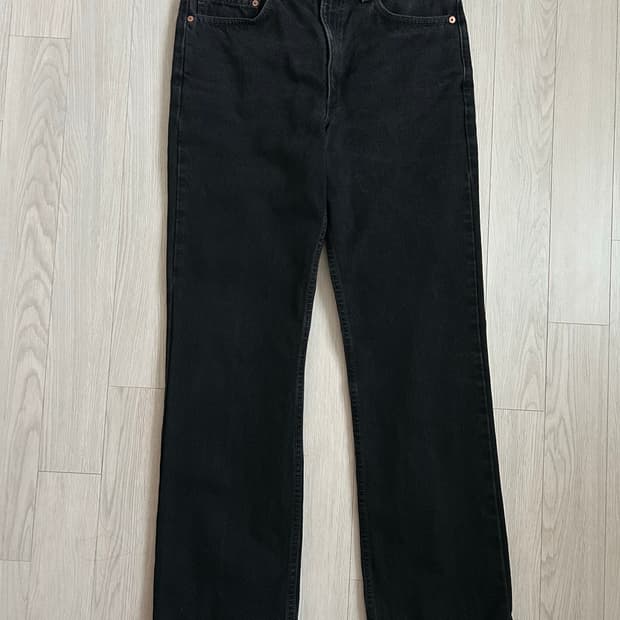 빈티지 리바이스 517 90s usa 흑청