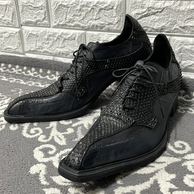 Boredom 00’s Python Leather Boots