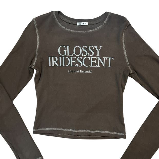 커렌트 긴팔 티셔츠