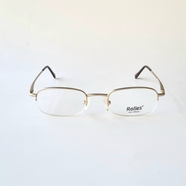 데드스탁 지적인 무드 빈티지 하프림 안경테 709