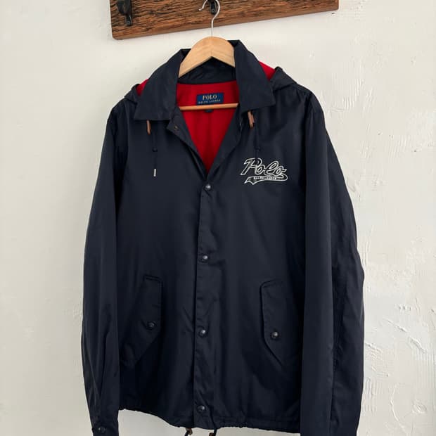 Polo 폴로 랄프로렌 신형 코치 네이비 블루 자켓