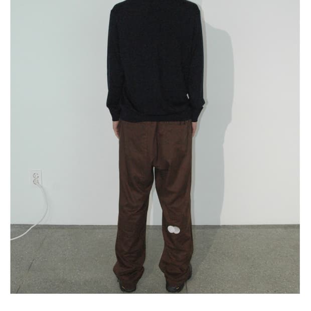 원세 코튼 파자마 팬츠 브라운