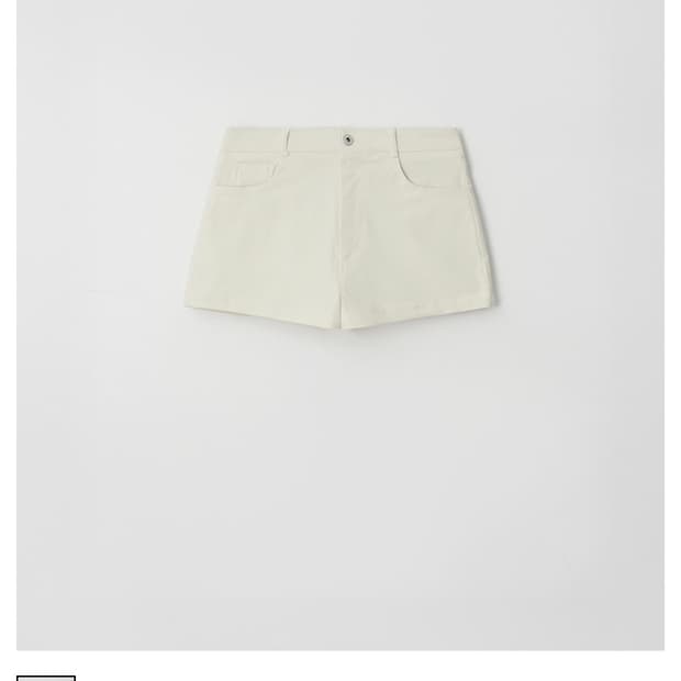 리즈라툰코듀로이숏츠 m 새상품 마크글리패긴오어플레져