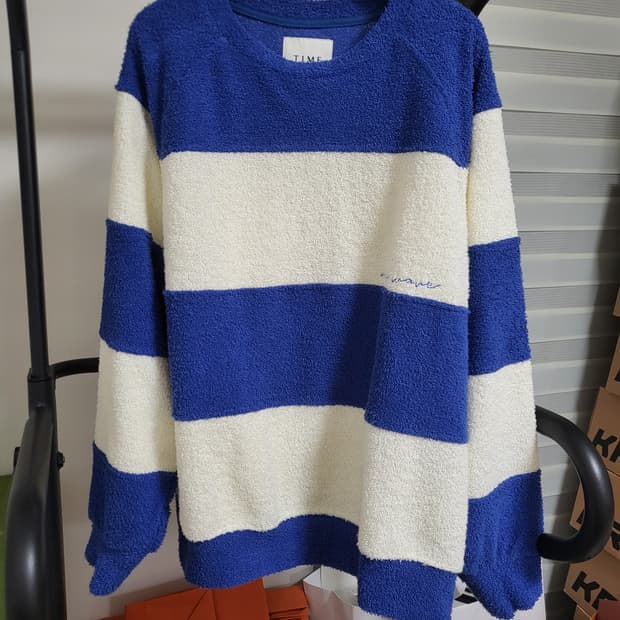 23SS 타임옴므 테리 타월 니트 100사이즈