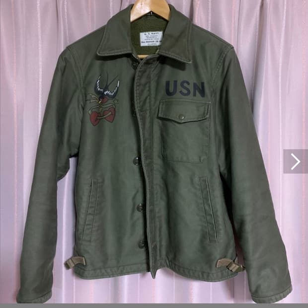 리얼맥코이 A-2 덱자켓 M사이즈 판매