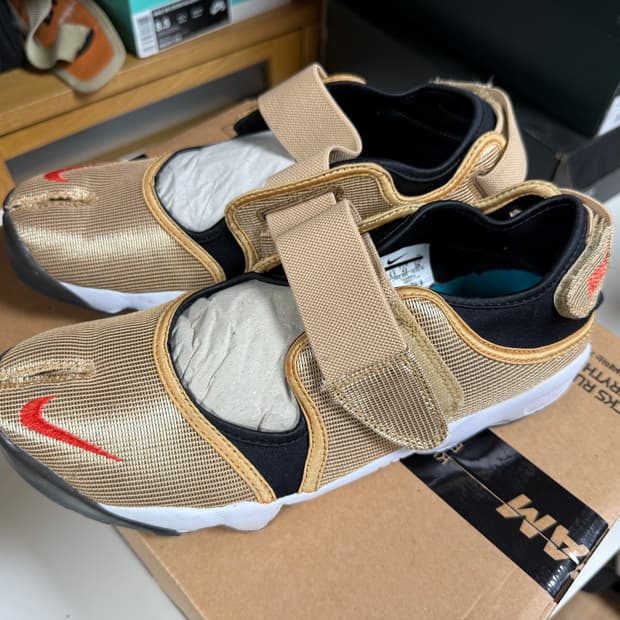 (280) Nike Air Rift 나이키 에어리프트 Metallic G