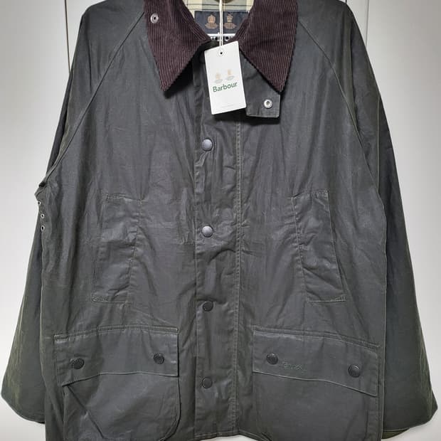 바버 비데일 왁스 자켓 세이지(36사이즈) 새상품