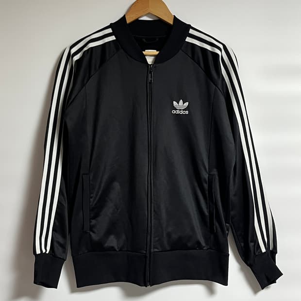 공용 아디다스 오리지날 슈퍼스타 져지 트랙탑 파이어버드 M