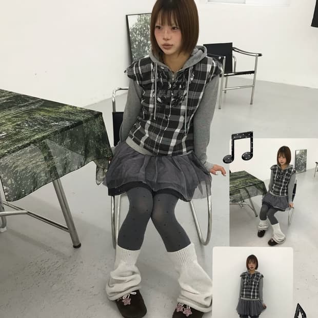 No. 그레이 너드 모리 Set 🩶