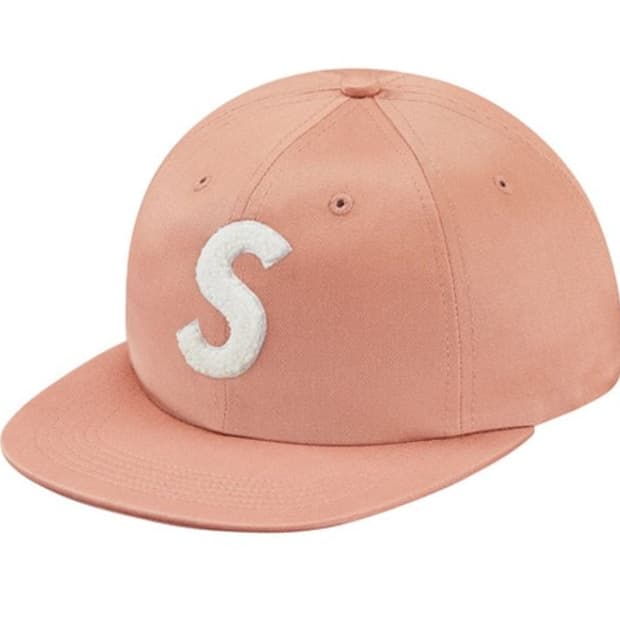 슈프림 셔닐 S로고 6패널 캡 Supreme 6-panel cap