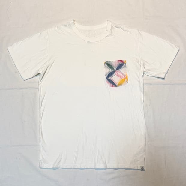 비즈빔 VISVIM 포켓 디테일 티셔츠 화이트