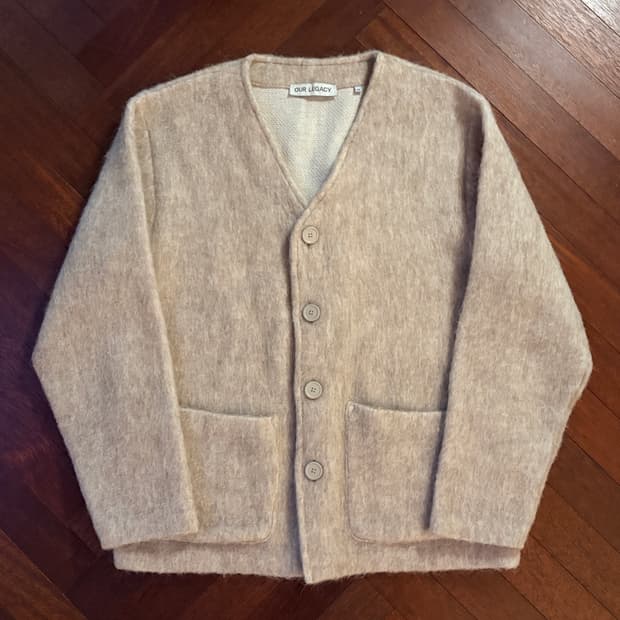 Our Legacy 모헤어 가디건 48사이즈