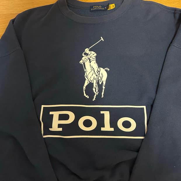 폴로 랄프로렌 맨투맨 (정품 새상품급)